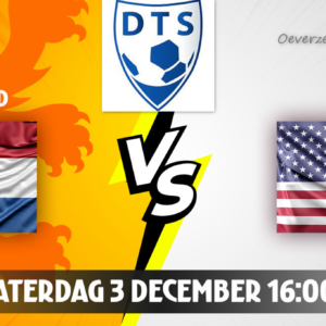 Nederland- USA bij SV DTS