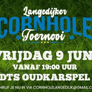 9 juni Langedijker Cornhole Toernooi bij DTS